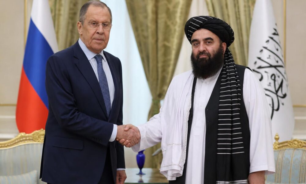 Lavrov backs Kabul government and rejects NATO military infrastructure in Afghanistan