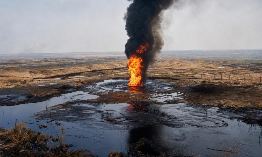 Niger Oil Well Blowout Triggers Severe Environmental Incident
