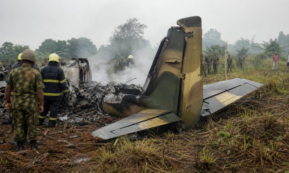 Nigeria Begins Rescue Operation After Military Aircraft Crashes in Ondo