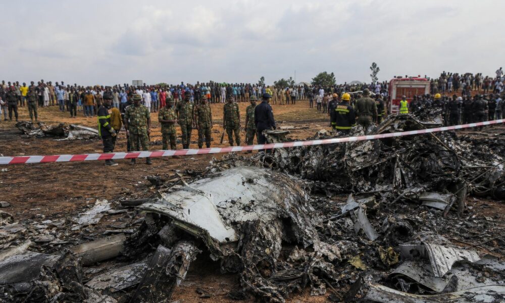 Nigerian Air Force Revises Crash Toll to 25, Including Civilians