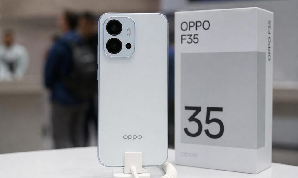Oppo launches F35 in India with 8,000mAh battery, Nigeria pricing unconfirmed