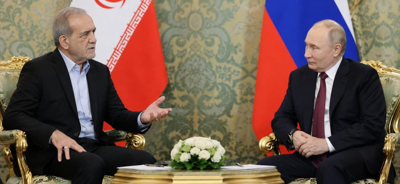 Iran’s Pezeshkian Tells Putin Middle East Can Act Without US