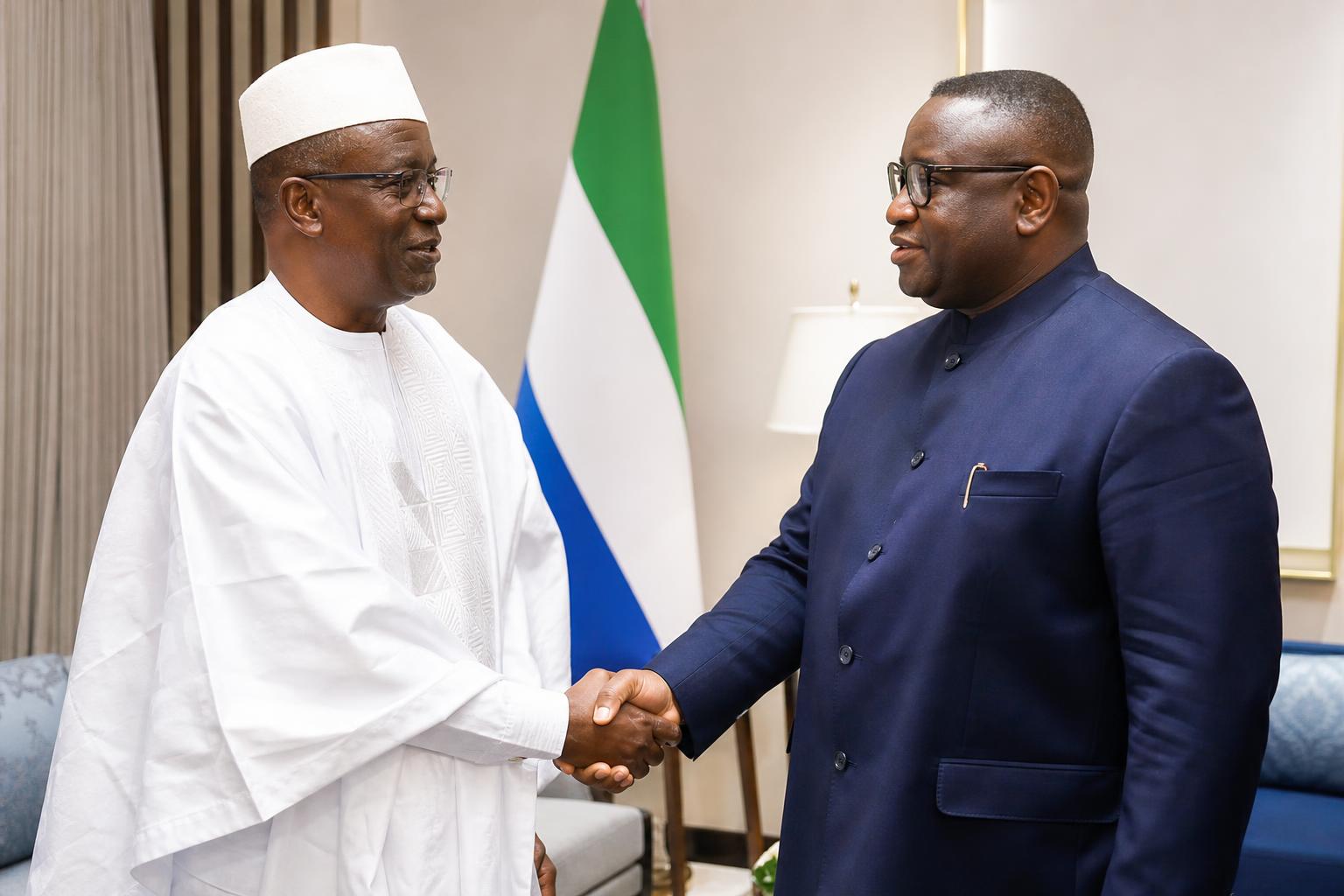 President Bio Photo Bio Receives Tabital Pulaaku International President