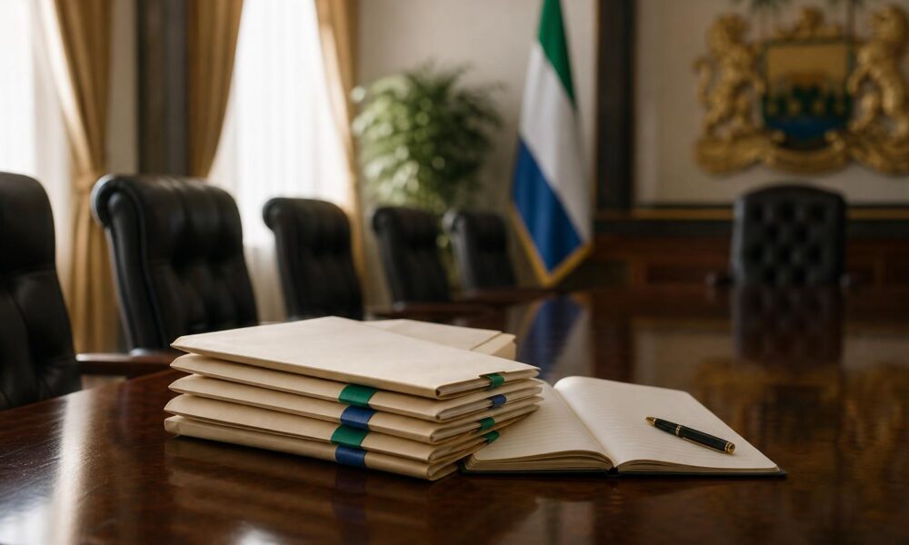 Presidential Notice Lists New Sierra Leone Appointments Without Naming Appointees