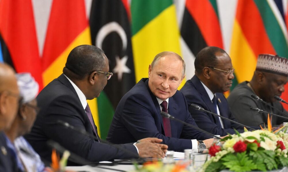 Putin Uses Russia-Africa Summit to Pursue Deeper Ties Across Continent