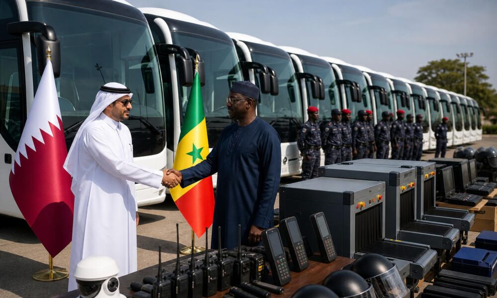 Qatar Sends 15 Buses and Security Equipment to Senegal Ahead of Dakar 2026
