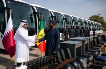Qatar Sends 15 Buses and Security Equipment to Senegal Ahead of Dakar 2026