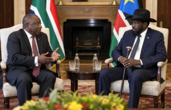 Ramaphosa and Kiir Discuss South Sudan’s December Elections in Tshwane