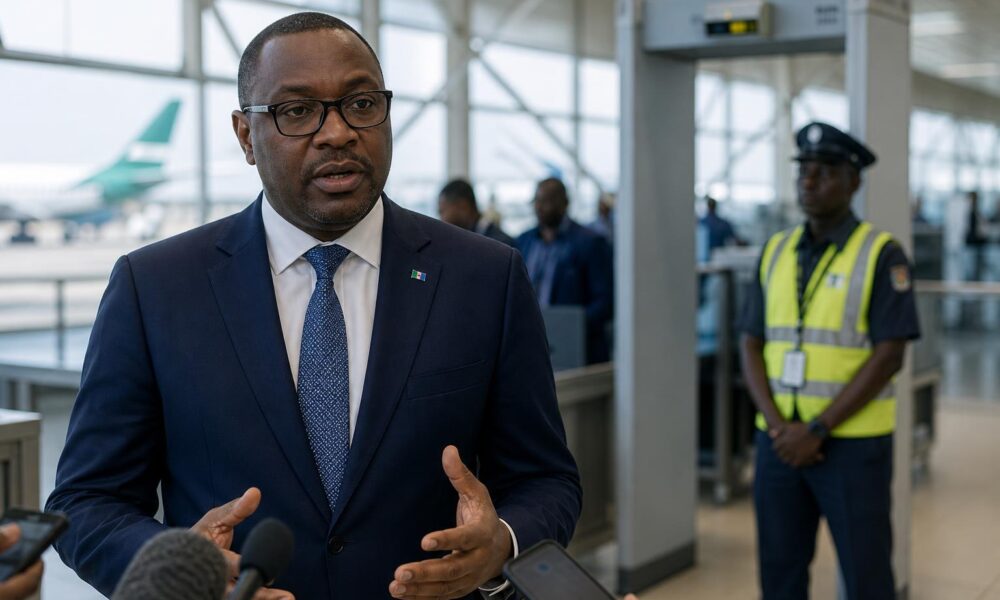 Sierra Leone Aviation Chief Calls for Greater Investment in Security