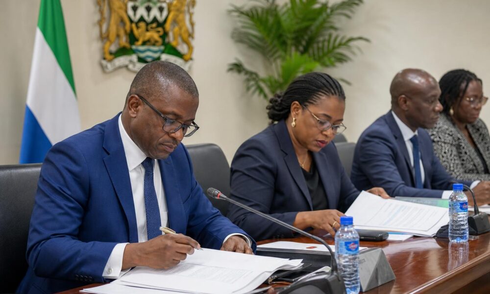 Sierra Leone Finance Ministry Sets Revenue and Deficit Targets in FY2027 Budget Review