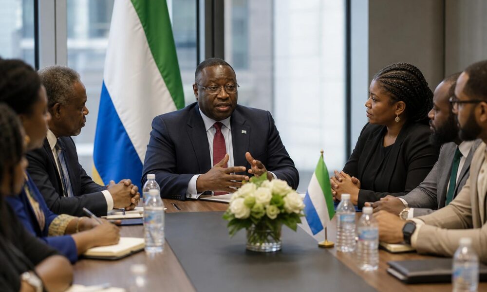 Sierra Leone Foreign Minister Calls for Stronger Diaspora Partnership in US