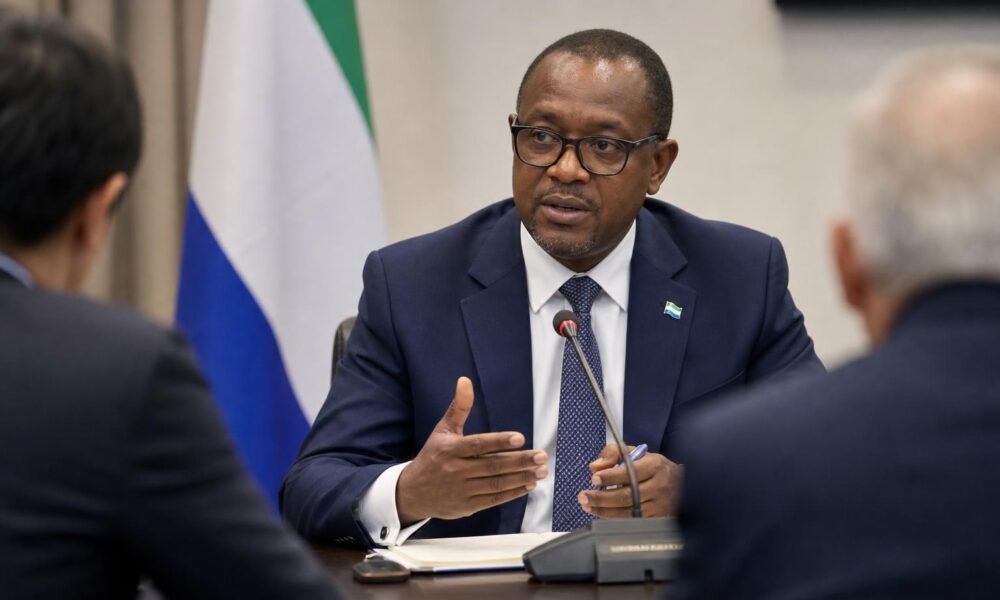 Sierra Leone Foreign Minister Sets Out Economic-Focused Diplomatic Agenda