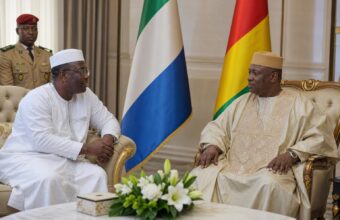 Sierra Leone Speaker Meets Guinea President to Advance Parliamentary Cooperation