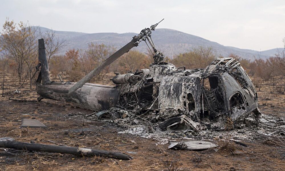 Six Killed in Helicopter Crash Near Zimbabwe’s Marondera
