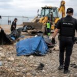 Spanish Police Clear Ceuta Beach Camp Ahead of Royal Visit
