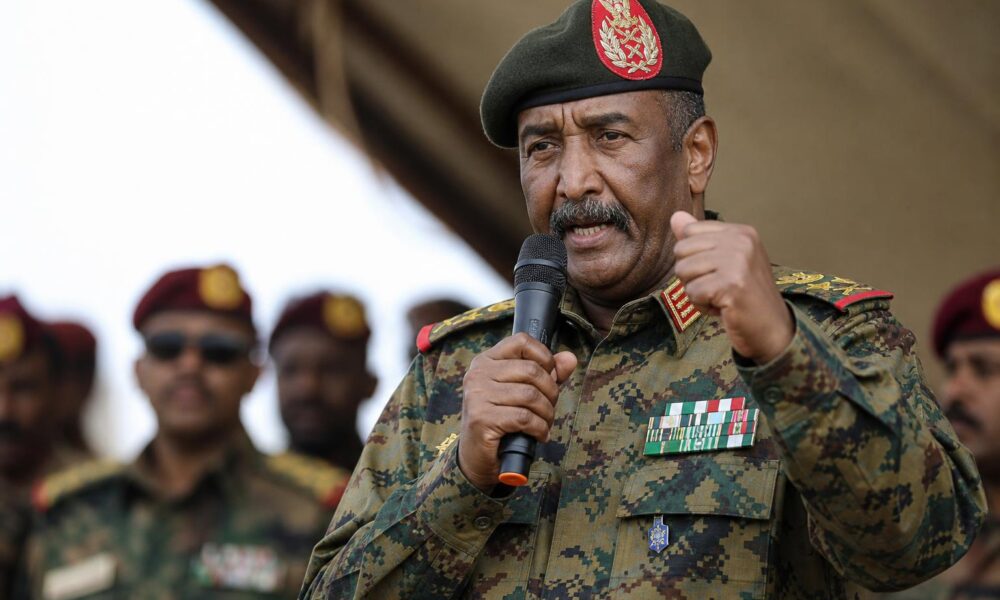 Sudan’s Burhan Rejects Talks and Vows to Retake RSF-Held Areas