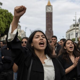 Tunisia’s jobless graduates protest as economic pressures deepen