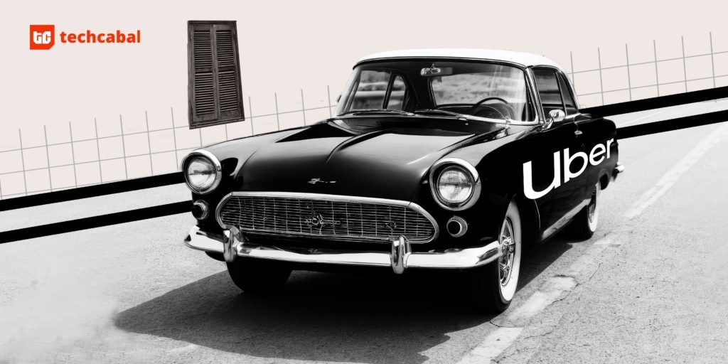 Ride-hailing vehicle operating in Nigeria