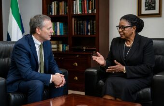 UK Envoy and Chief Justice Discuss Sierra Leone Judiciary Reforms