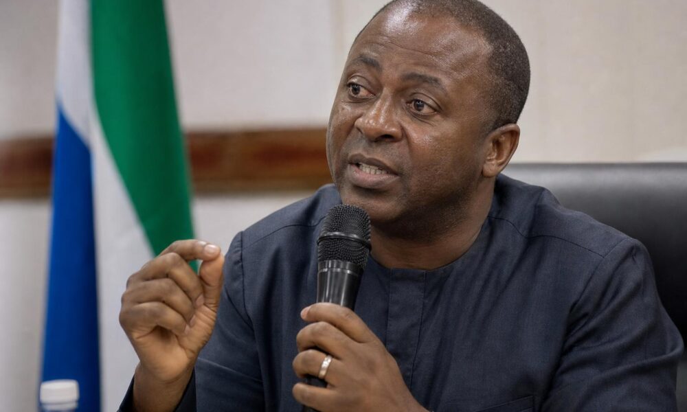 Victor Foh Backs Proportional Representation for Sierra Leone Elections