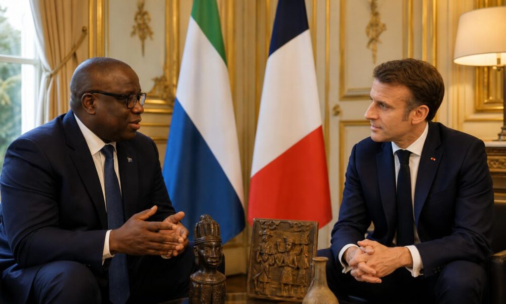 Wadagni and Macron discuss security and cultural restitution in Paris