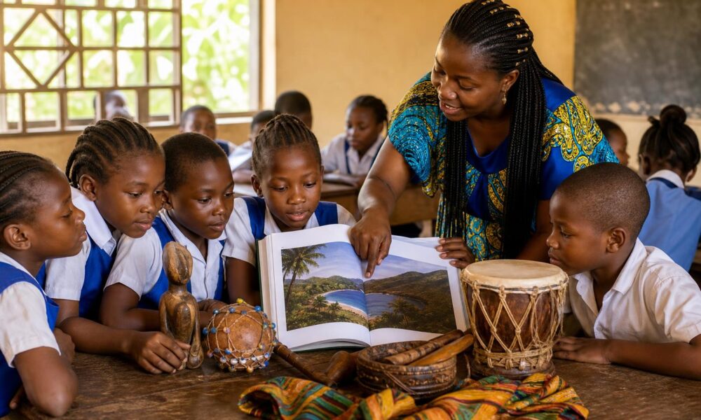 Yak Jones Foundation Brings Sierra Leonean Places and Culture Into Children’s Learning