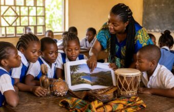 Yak Jones Foundation Brings Sierra Leonean Places and Culture Into Children’s Learning