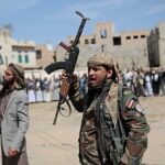Fighting between Houthi forces and Saudi-backed government troops in Yemen’s Taiz area